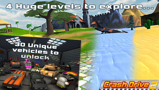 Crash Drive 2(瘋狂駕駛2)v2.31截圖0