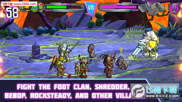 忍者神龜:電門(含數據包)手遊1.3.4截圖1