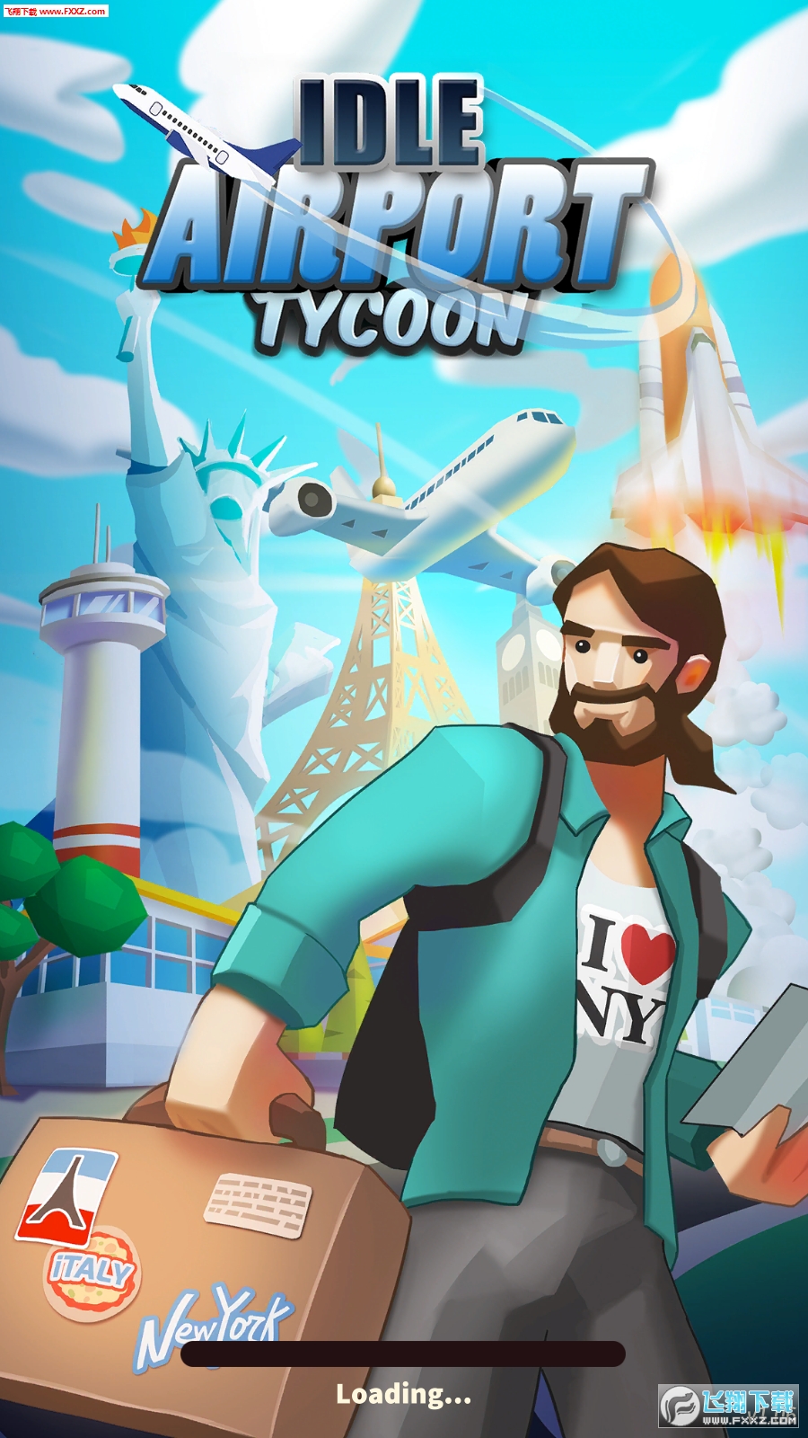 Idle Airport Tycoon(空閑機場大亨免費遊戲)1.06截圖0