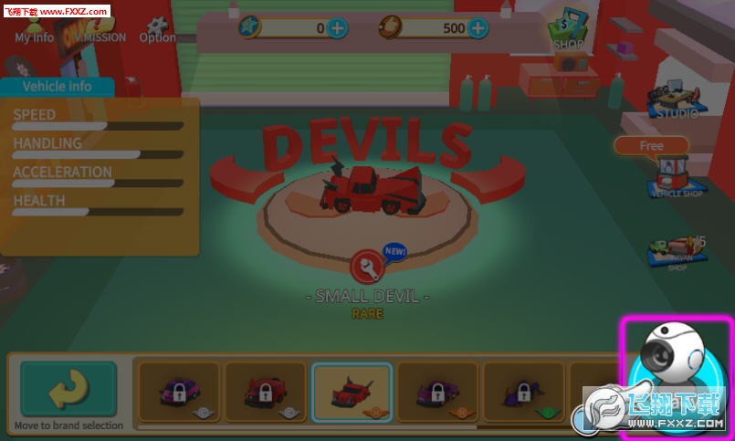 方塊車追逐手遊 方塊車追逐手遊