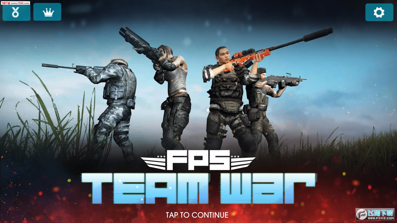 FPS Team War手遊最新版1.2截圖1