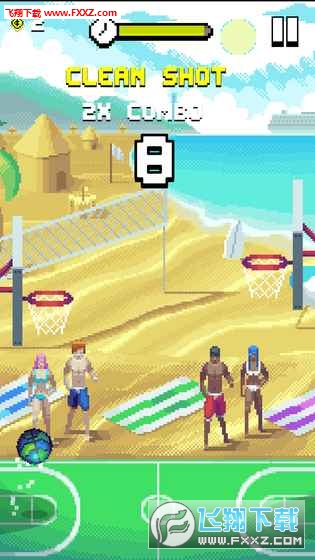 Bouncy Hoops(像素投籃)v1.0截圖2