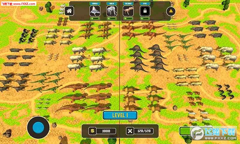 野生動物王國保衛戰模擬器2018安卓版截圖2