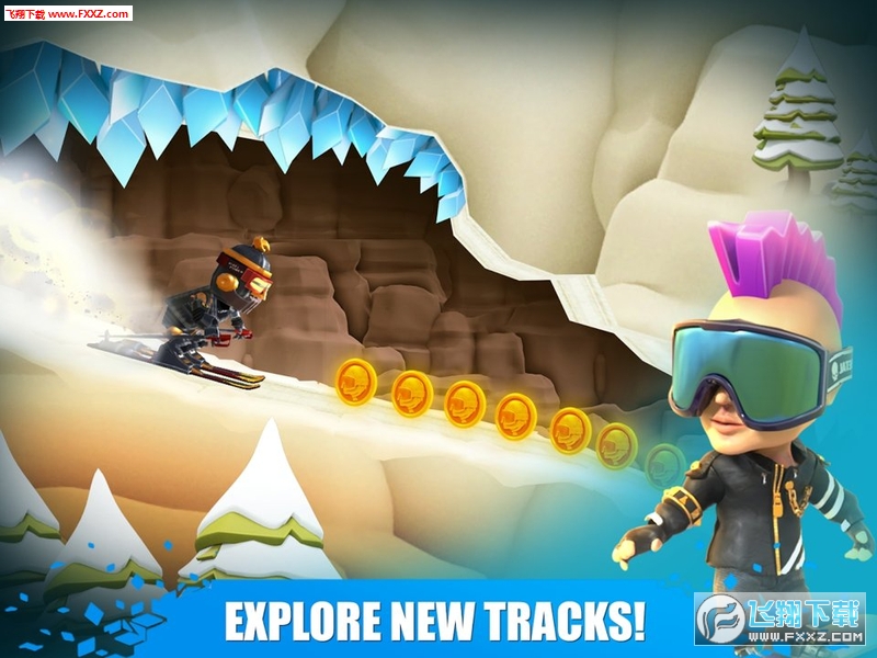 Snow Trial(滑雪試練最新版)1.0.65截圖0