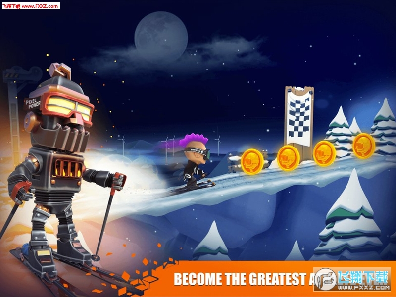 Snow Trial(滑雪試練最新版)1.0.65截圖1