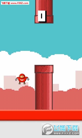Ugandan Knuckles Flappy(烏幹達飛揚)v1.2 安卓版截圖1