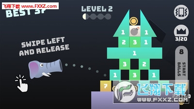 方塊球安卓版截圖0