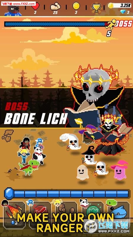 複古遊俠Retro Rangers手遊 複古遊俠Retro Rangers手遊