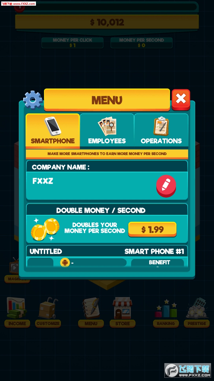 Idle SmartPhone Tycoon(閑置智能手機大亨手遊)1.0.8截圖1