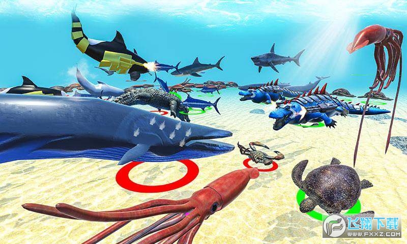 海怪史詩般的戰鬥新的戰鬥模擬器(Sea Animal Battle Simulator)v1.0.5最新版截圖0