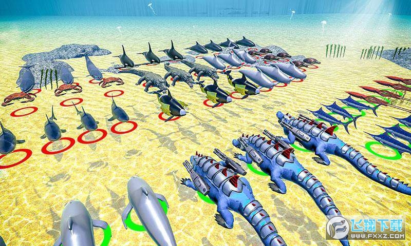 海怪史詩般的戰鬥新的戰鬥模擬器(Sea Animal Battle Simulator)v1.0.5最新版截圖3