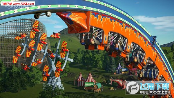 過山車之星安卓版(Rollercoaster Dash)v1.0最新版截圖1