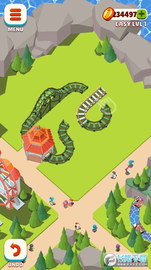 過山車建造者第二次進入獲取大量金幣 過山車建造者第二次進入獲取大量金幣