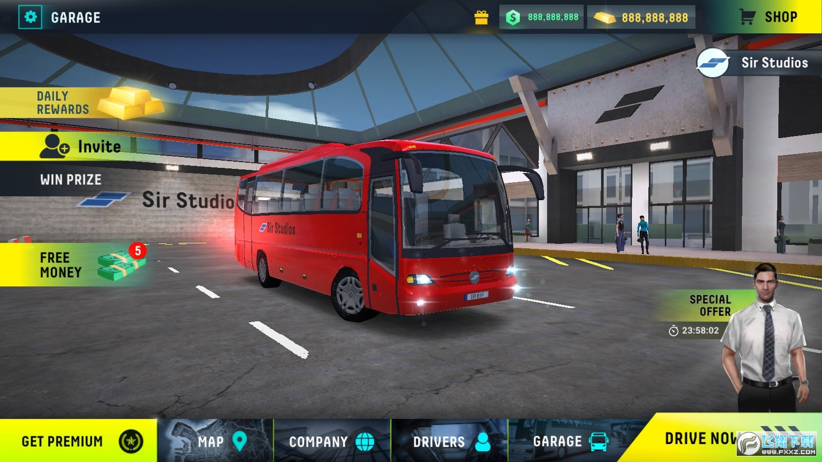 巴士模擬器PRO無限金錢版v1.4.0最新版截圖4