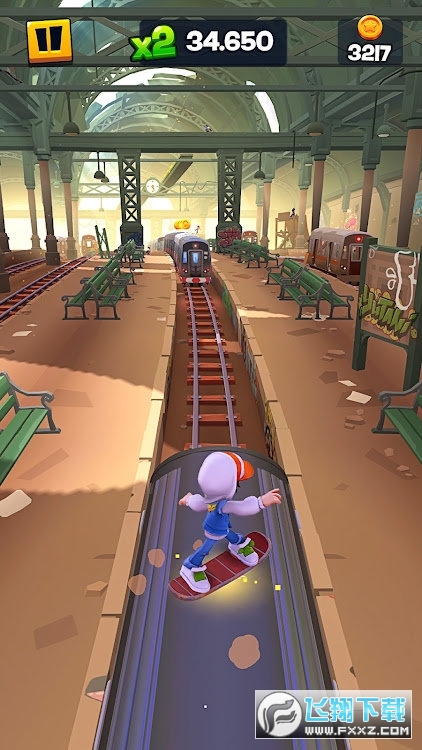 滑板英雄跑酷內置菜單最新版v0.2.0安卓版截圖3