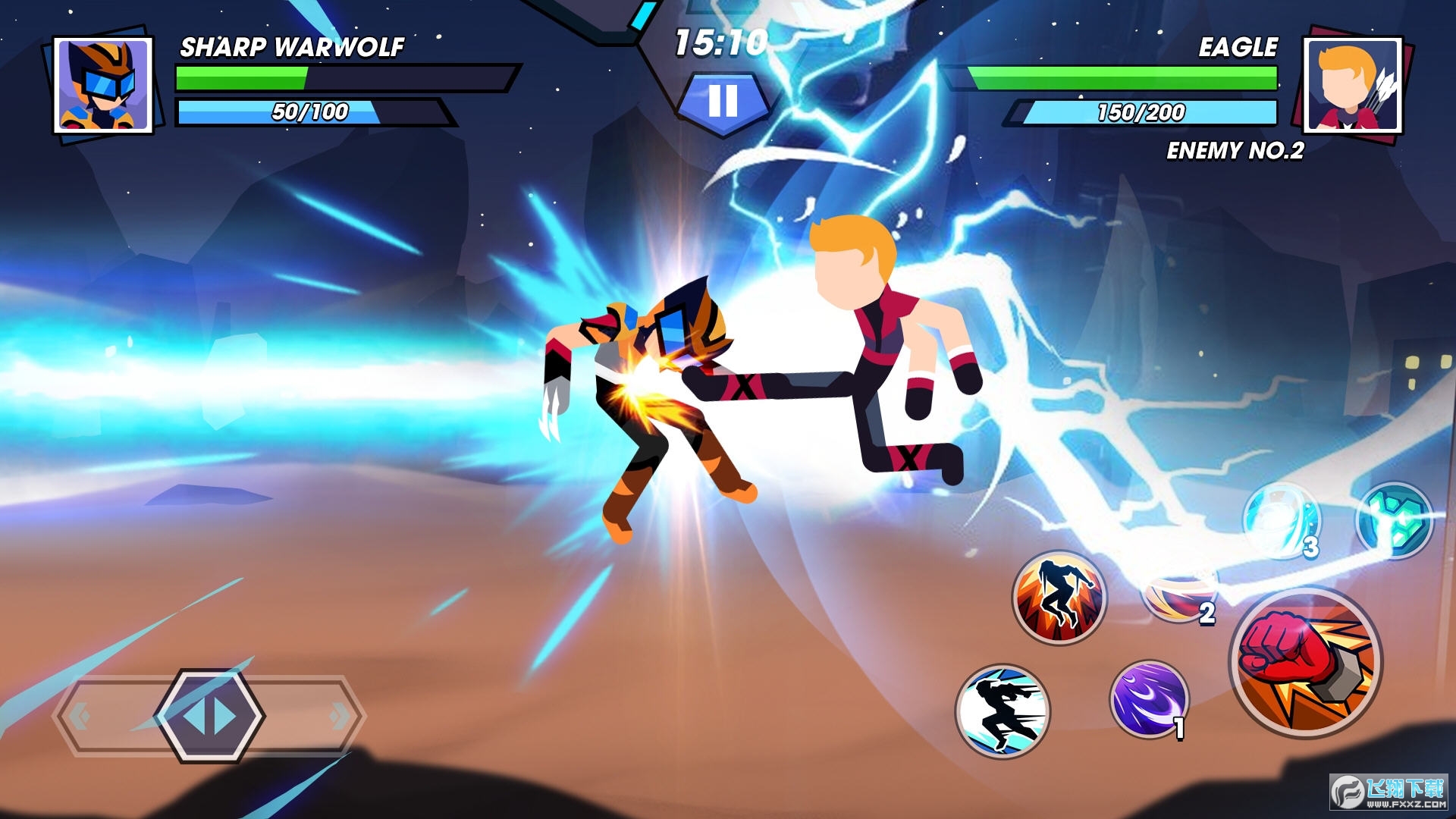 火柴人英雄大戰無限金幣版 火柴人英雄大戰無限金幣版