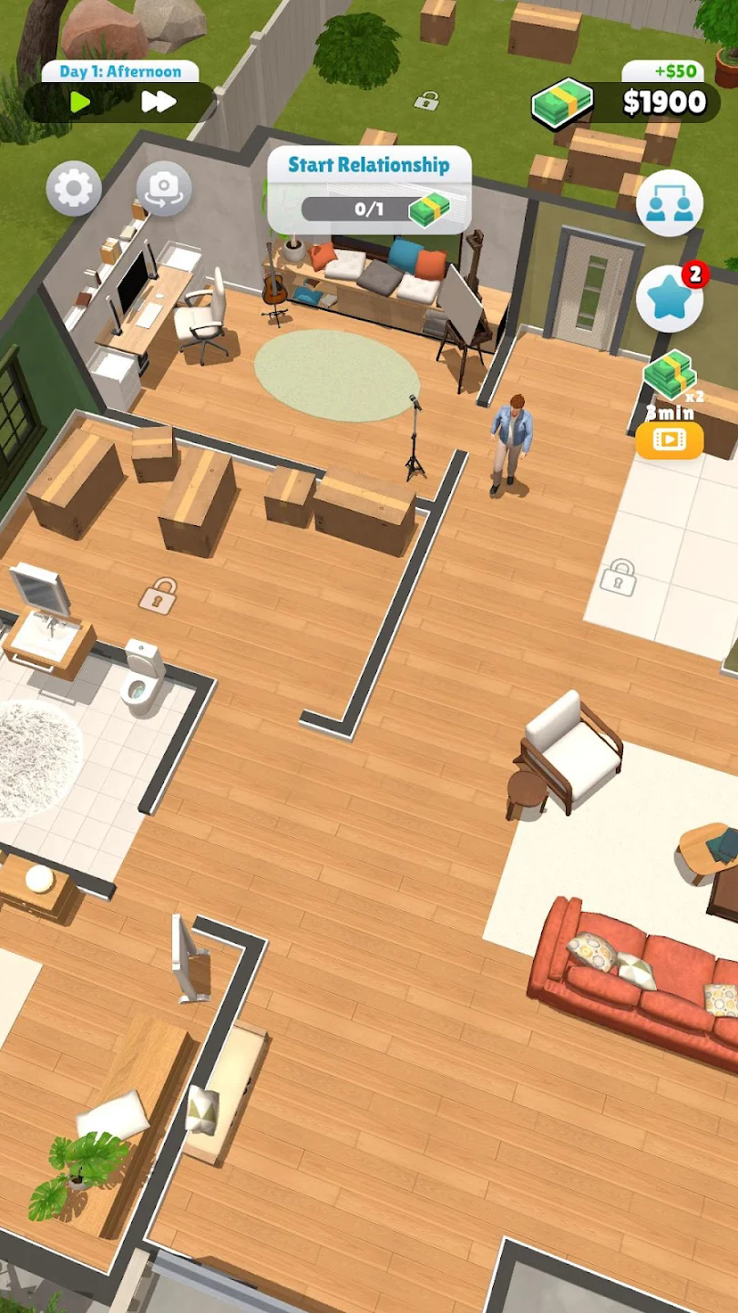 模擬人生虛擬世界內置菜單版v2最新版截圖3