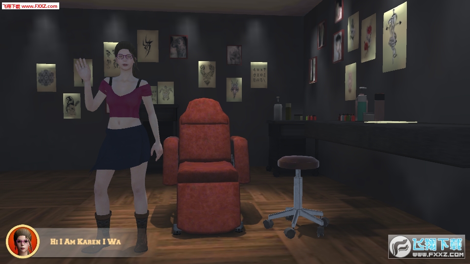 Tattoo Studio Simulator 3D(yģM3D׿)؈D1