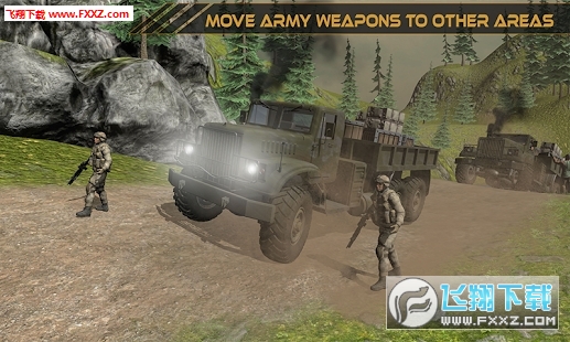 Dirt Road Army Truck Mountain Delivery[v1.0.1؈D1