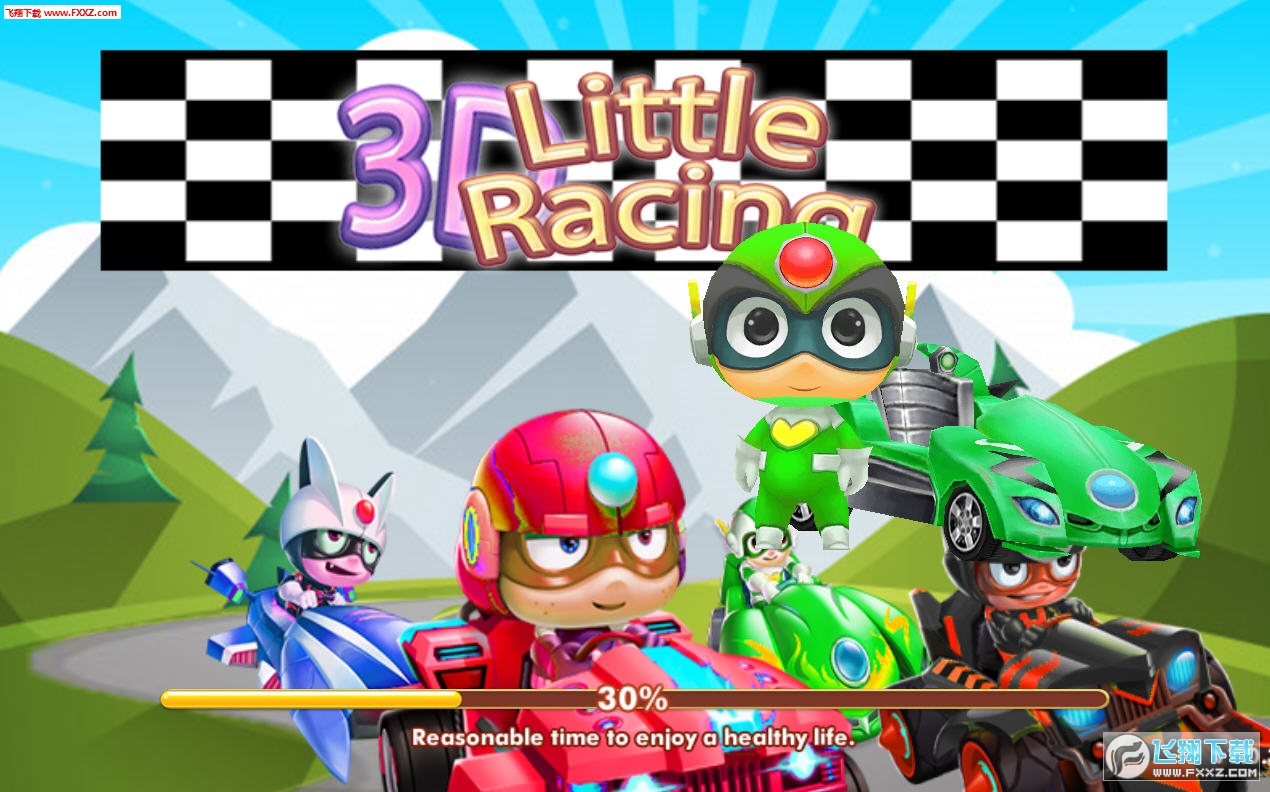 3D Litte RacingСِ܇ٷ1.2؈D0