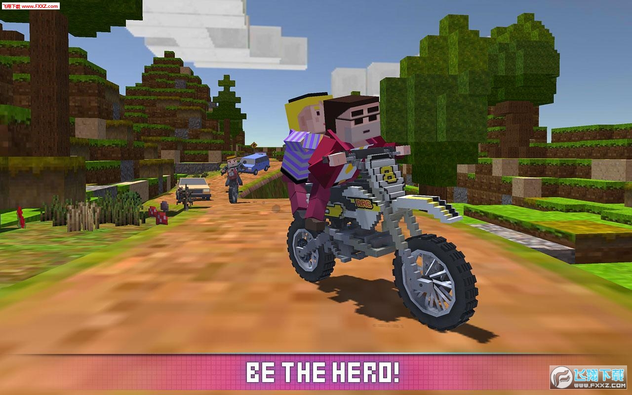 Blocky Moto Bike SIM 2017(ģMKĦ܇׿)؈D2