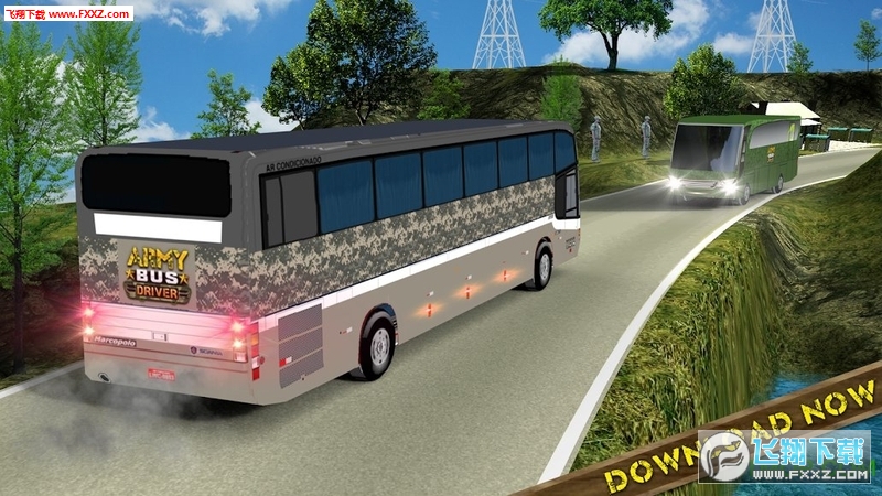 Real Army Bus Simulator 2018 C Transporter Games܊꠰ʿģM2018׿؈D3