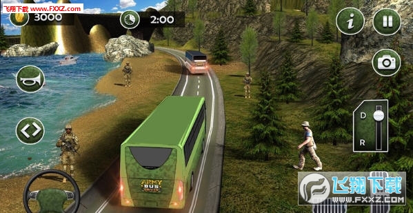 Real Army Bus Simulator 2018 C Transporter Games܊꠰ʿģM2018׿؈D2