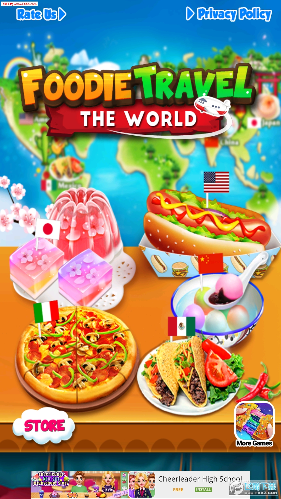 Crazy Foods Cooking: World Travel Make Food Games(��؛�h�[���簲׿��)�؈D1