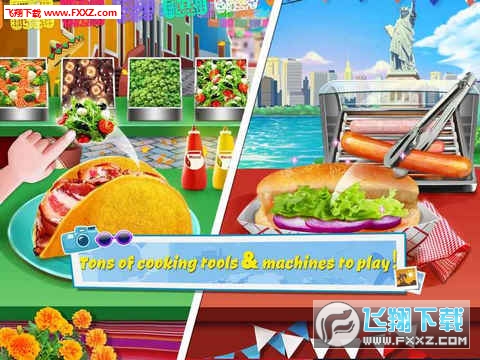 Crazy Foods Cooking: World Travel Make Food Games(��؛�h�[�����֙C��)�؈D2