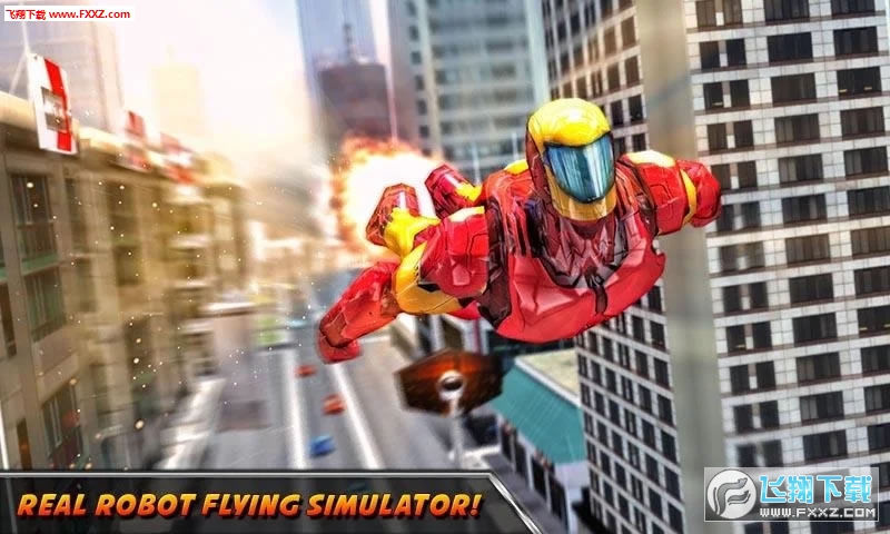 Flying Superhero Real Robot Rescue Mission(wЙC˾ԮЄ)v1.0 ׿؈D2