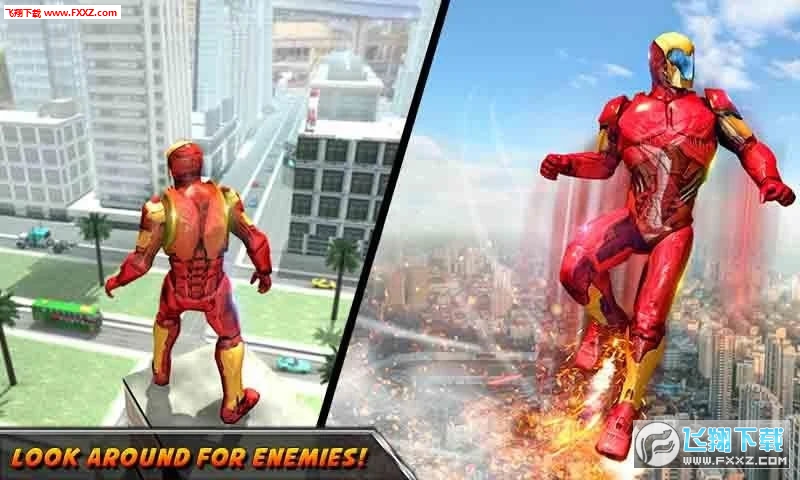 Flying Superhero Real Robot Rescue Mission(wЙC˾ԮЄ)v1.0 ׿؈D1
