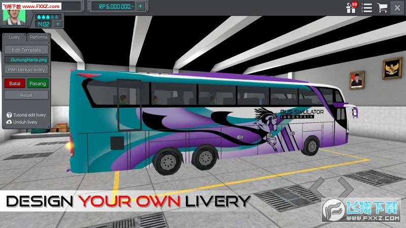 Bus Simulator Indonesia(ʿģM[)v2.8.1 ׿؈D0