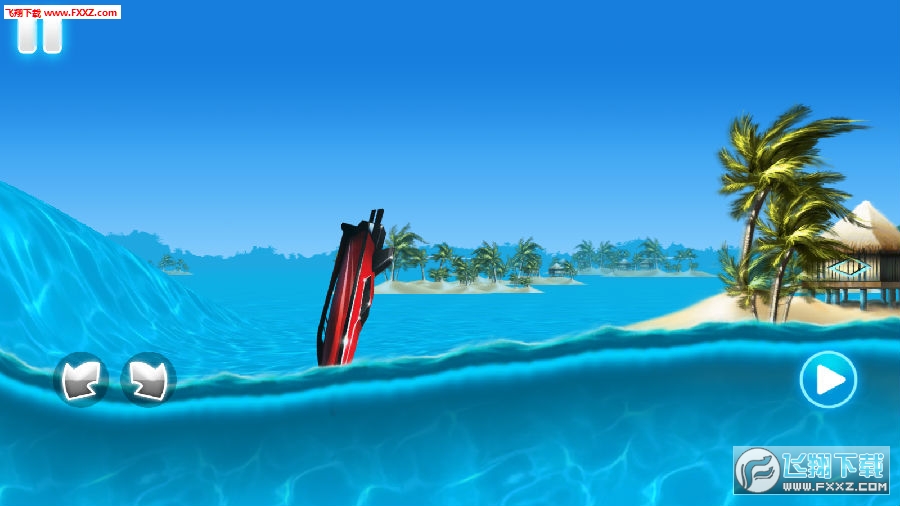 ?Tropical island boat racing[