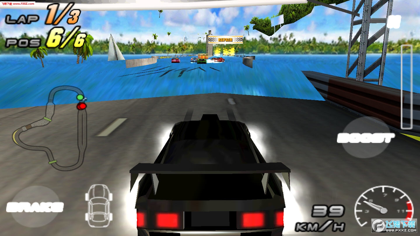 Raging Thunder 2 Lite׿1.0.10؈D1