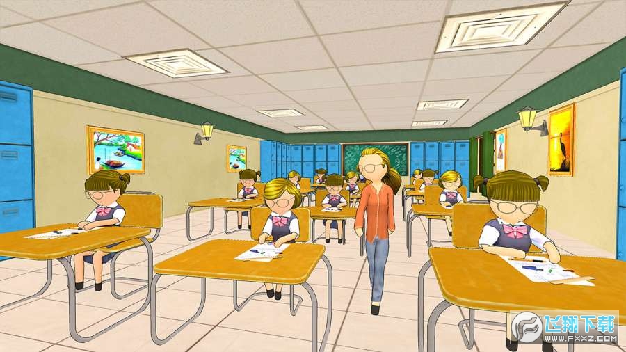 Stickman High School Girl- School Simulator Games(У@ģMİ°)v1.1ٷ؈D0