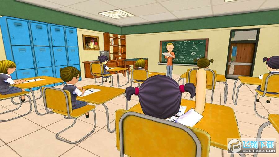 Stickman High School Girl- School Simulator Games(У@ģMİ°)v1.1ٷ؈D1