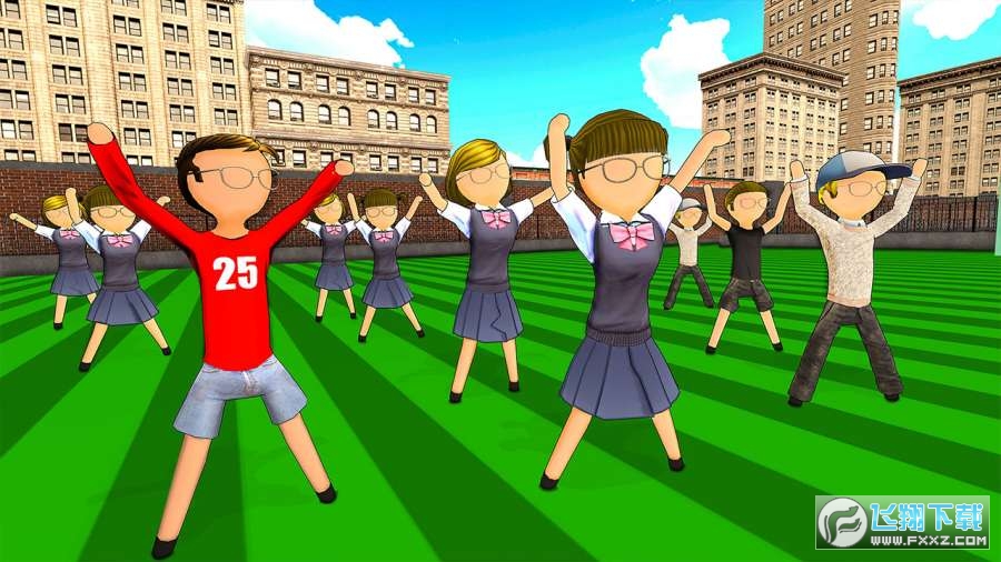 Stickman High School Girl- School Simulator Games(У@ģMİ°)v1.1ٷ؈D2