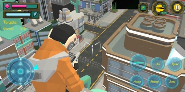 Polygon Crime Shooting: Future Cyber City 77(°)v1.05׿؈D2