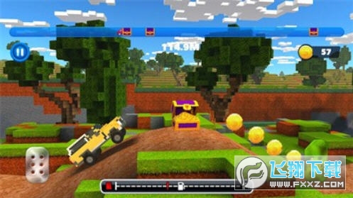 Blocky Rider: Roads Racing(KTֹ·ِ׿)1.0.0֙C؈D1
