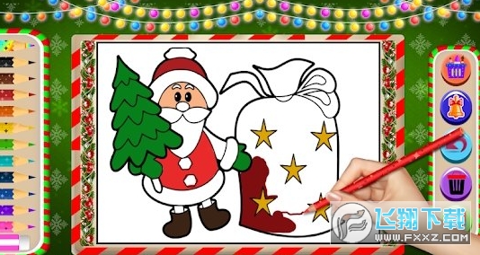 coloring book christmas fun(L}QD[)v1.0.3°؈D0