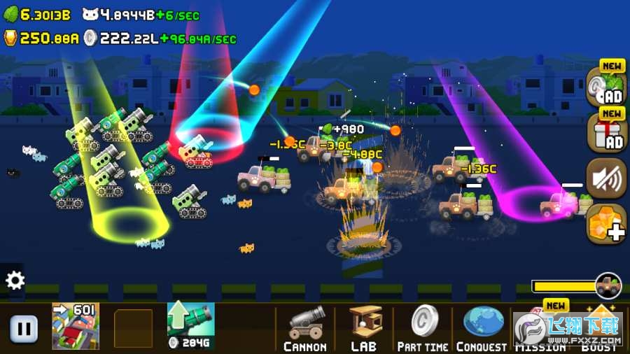 Idle Cat Cannon(؈CPٷ)v2.2.6°؈D3