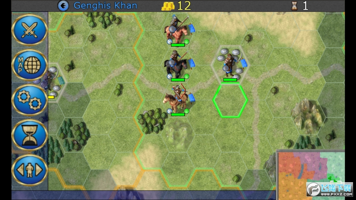 BattleRex: Genghis Khan FREE(ɽ֮ɼ˼׿)v1.4؈D1