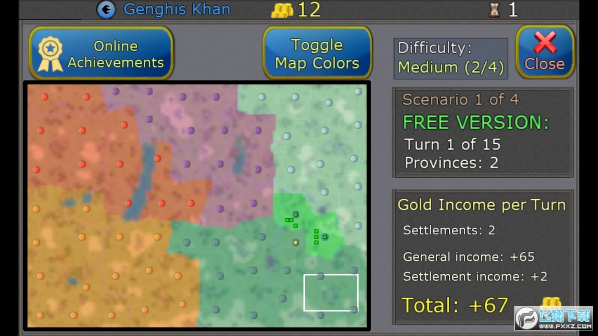 BattleRex: Genghis Khan FREE(ɽ֮ɼ˼׿)v1.4؈D2