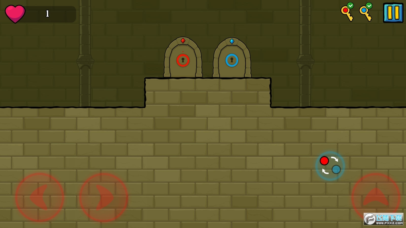 Red & Blue Stickman 2(tc{޸İ)1.4.2׿؈D0