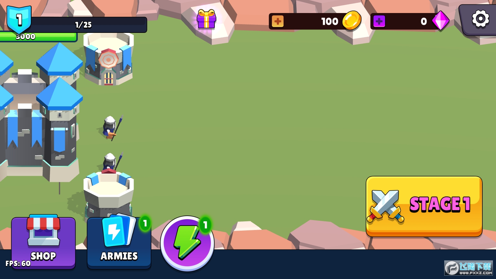 Kingdom War: Idle Castle Defense(𠎿eǱR׿)v0.2°؈D3