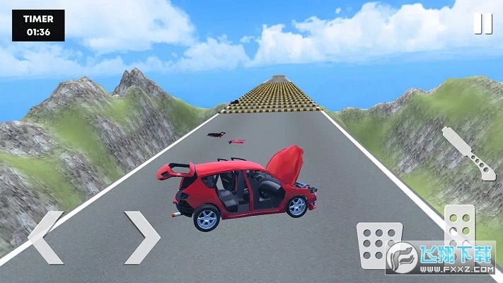 pَģMCar VS Speed Bump Car Crash[1.4.1°؈D2