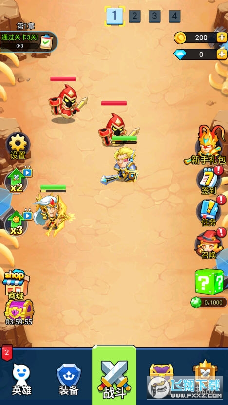 ���e�𠎟o�޽��Ű�(Idle Battle)v1.101�؈D0