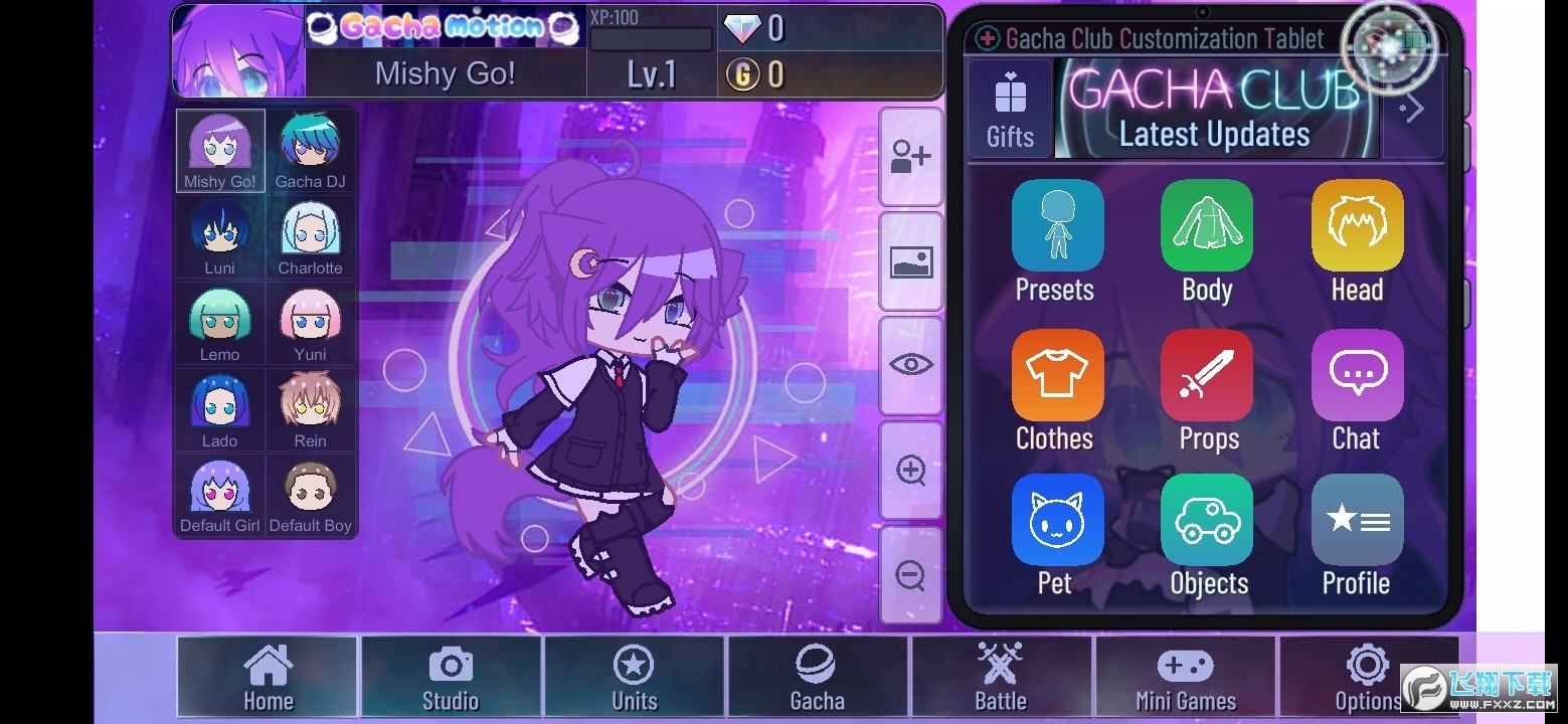 Gacha Motion ProӲ°d2023ٷv1.1.0׿؈D2
